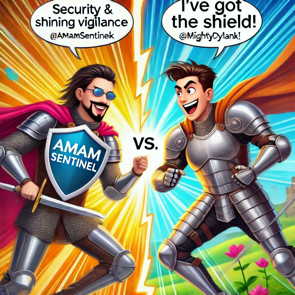 ChristianL95279's tweet image. When @AmAmSentinel brings the shield 🛡️ and @MightyDylanK  brings the moves 💥, you know it&apos;s gonna be epic! 💪🔥 #DynamicDuo #SecurityWithStyle

Dont forget to include me in the whitelist!
FeowQ1gvhtaA3GtSPdzk7YmSNBBjBQjMsLTazzDpGRBv