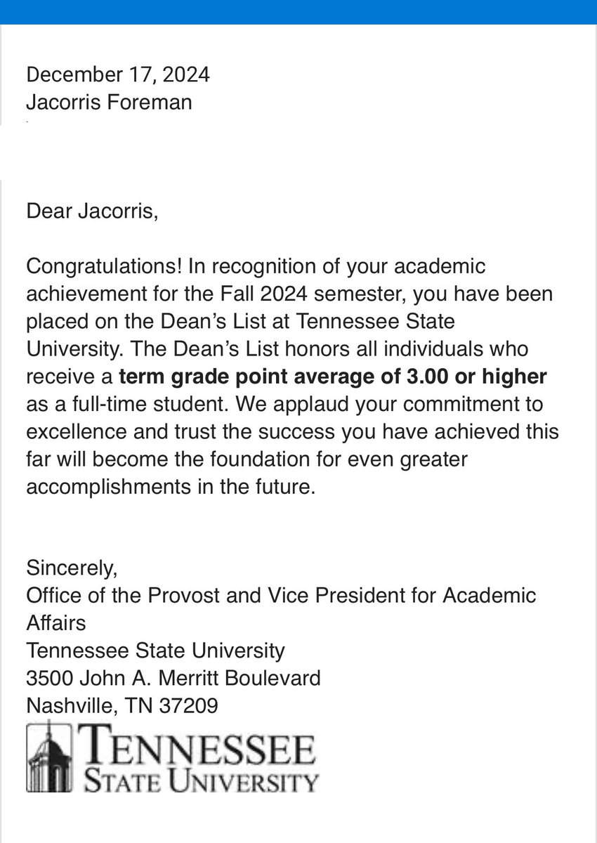 Dean’s List 🔒💯