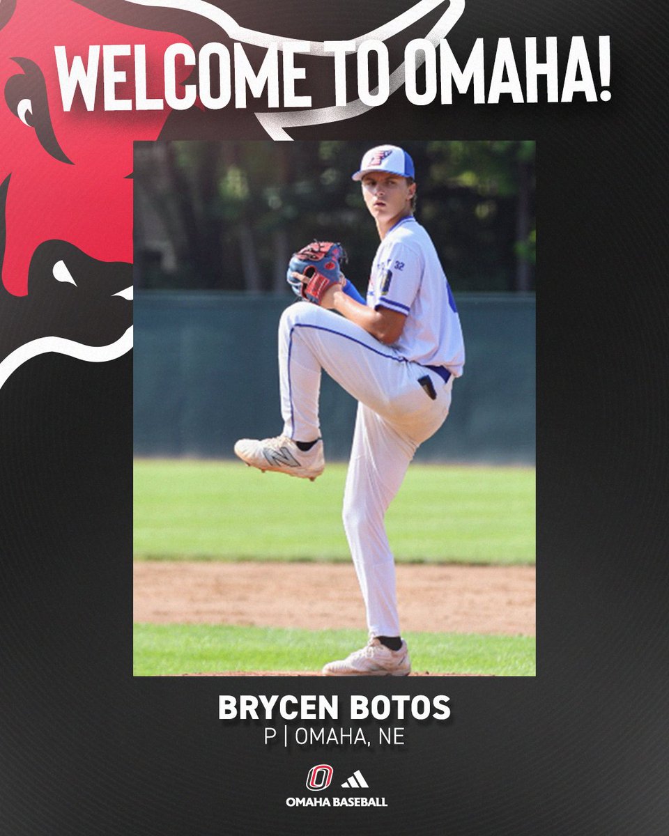 OmahaBSB's tweet photo. Welcome to Omaha Brycen!⚫️🔴⚾️

Also joining the Mavericks is a local kid who plays for Papio South, RHP Brycen Botos!

#OmahaBSB https://t.co/IgkQXnZZrs