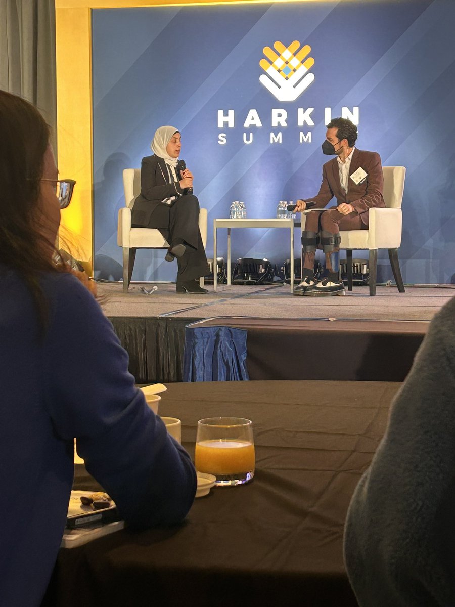 Wow. Attending the #HarkinSummit24 in DC and my mind is blown by the ideas of the speakers like Sara Minkara, the US Special Advisor on International Disability Rights. So very inspiring!