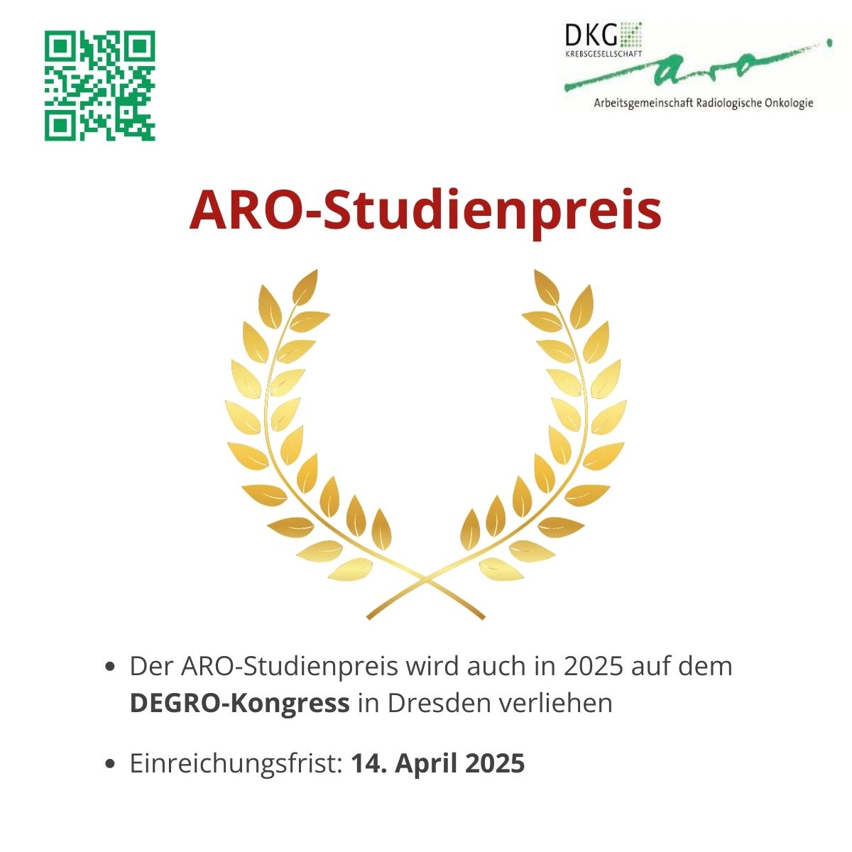 Deutsche Gesellschaft für Radioonkologie e.V. (@degro_ev) on Twitter photo 🏆 ARO-Studienpreis 🏆
Der ARO-Studienpreis, gesponsert durch die #ARO und finanziell gefördert von <a href="/AstraZeneca/">AstraZeneca</a>, wird jährlich auf dem #DEGRO-Jahreskongress vergeben. 👉 Weiterführende Informationen: lnkd.in/e3T4rRdq
#DEGRO #DKG #ARO-Studienpreis 🏆 ARO-Studienpreis 🏆
Der ARO-Studienpreis, gesponsert durch die #ARO und finanziell gefördert von <a href="/AstraZeneca/">AstraZeneca</a>, wird jährlich auf dem #DEGRO-Jahreskongress vergeben. 👉 Weiterführende Informationen: lnkd.in/e3T4rRdq
#DEGRO #DKG #ARO-Studienpreis