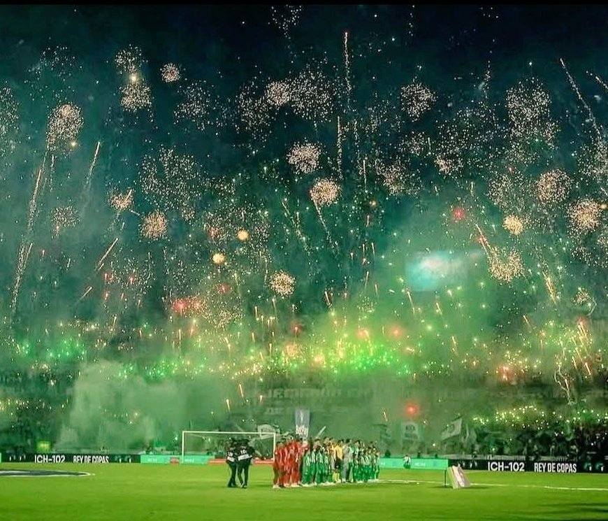 Llego el gran día, hoy más que nunca vamos Nacional queremos la copa!! 
💚🇳🇬🏆🇳🇬💚
<a href="/nacionaloficial/">Atlético Nacional</a>