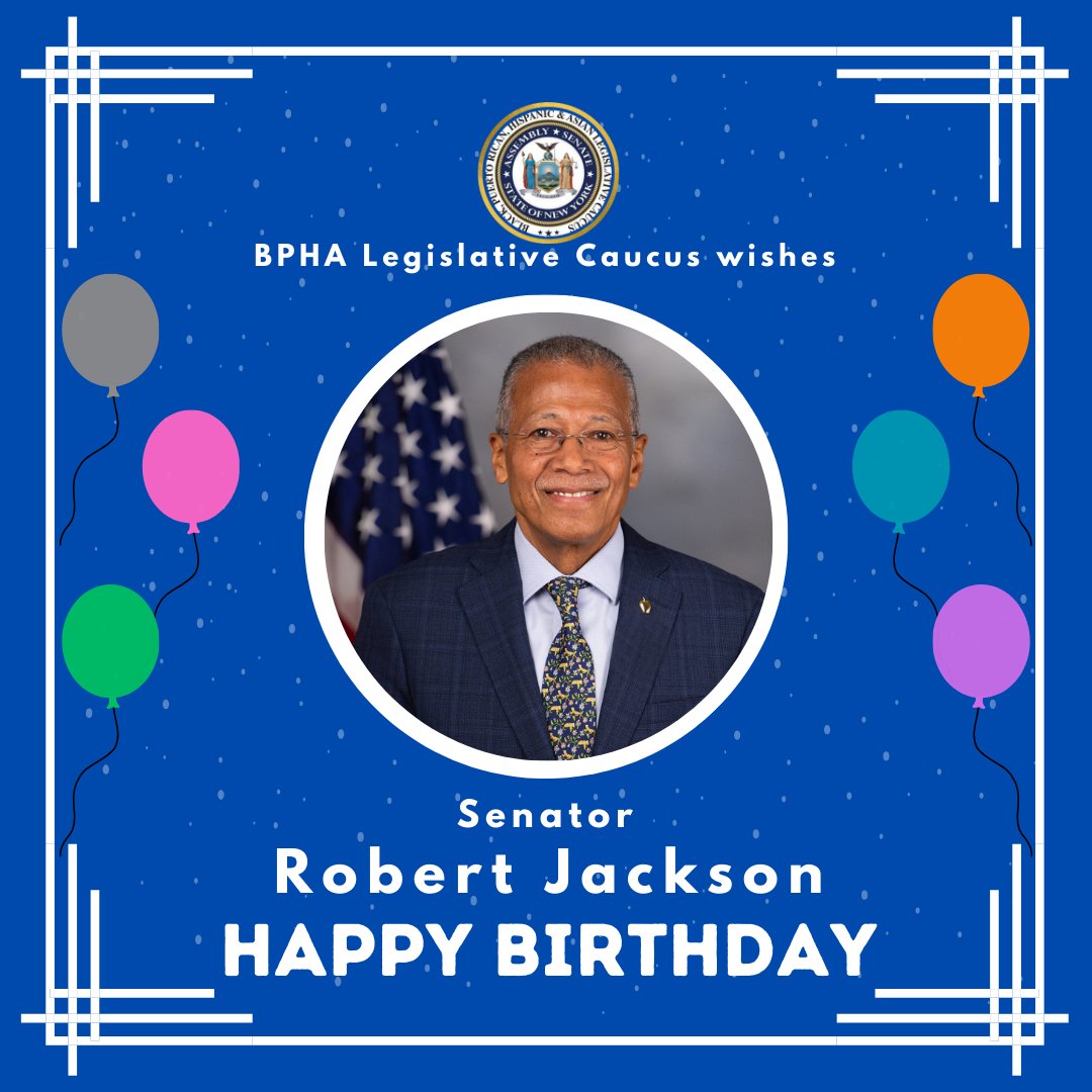 Happy Birthday <a href="/SenatorRJackson/">Robert Jackson</a>!