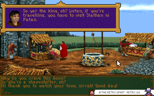 dosspirit's tweet photo. 12 Days of Christmas - Day 6🎄
A spell holding the dark evil sorcerer Sanwe is waning, and King Callash embarks on a quest to prevent the #Dragonsphere from collapse.  Explore the kingdom in a lush, beautiful adventure game. It's Dragonsphere (#DOS, 1994)!
https://t.co/ir74KsTsDJ https://t.co/E09RmrVVIo