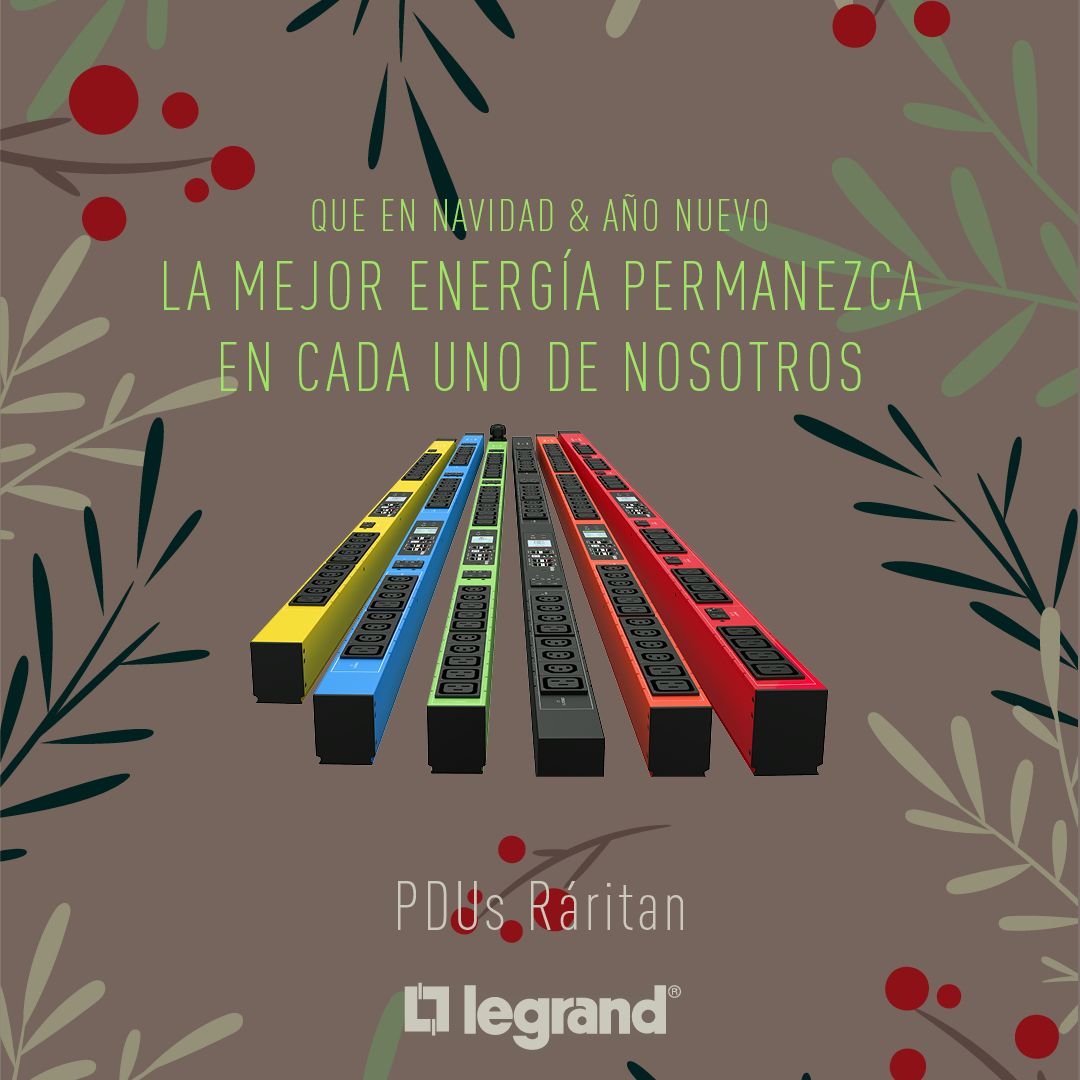 ¡Que en Navidad &amp; Año Nuevo la mejor energía permanezca en cada uno de nosotros!✨🎄⚡️

#NavidadLegrand
#LegrandImprovingLives
#PDUsRaritanLegrand
#FelicesFiestas