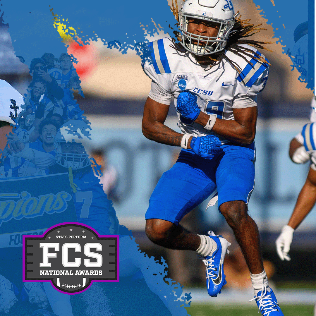 CCSUBlueDevils's tweet photo. Some more hardware for @ccsu_fb
🏈Kimal Clark named 3rd Team @StatsPerform @NCAA_FCS All-America
🏈Christopher Jean tabbed #StatsPerform #FCS Freshman All-America
Read more: https://t.co/X7o5REHxli
#GoBlueDevils | #NECFB https://t.co/2QKjZ8dtpV