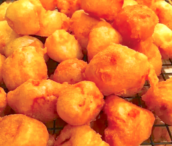 MrWokFargo's tweet photo. Deck the halls 
with sweet &amp; sour balls!
Hot &amp; fresh sweet &amp; sour chicken at #MrWoKFargo! https://t.co/5uohsfeYLw