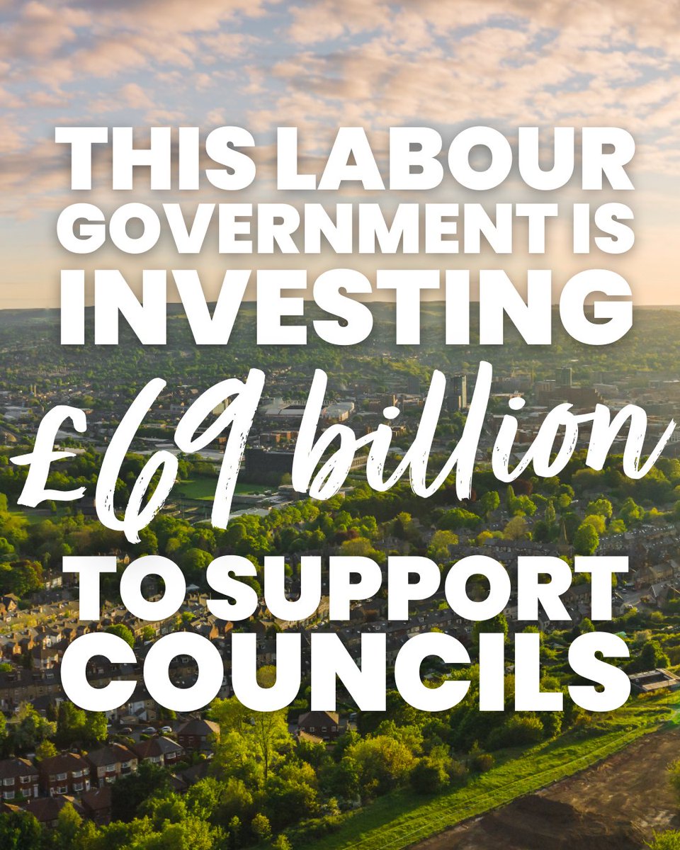 After 14 years of Tory mismanagement, this Labour government is investing to rebuild Britain.