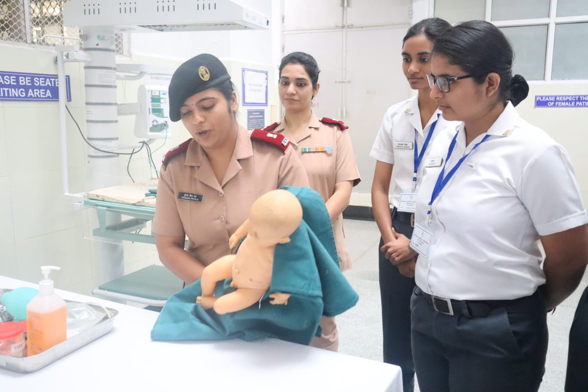 IN_ASVINI's tweet photo. Dept of Pediatrics & College of Nursing, @IN_ASVINI organized a Basic NRP Workshop under aeges #IAPIndia. https://t.co/nwJSvu86iK