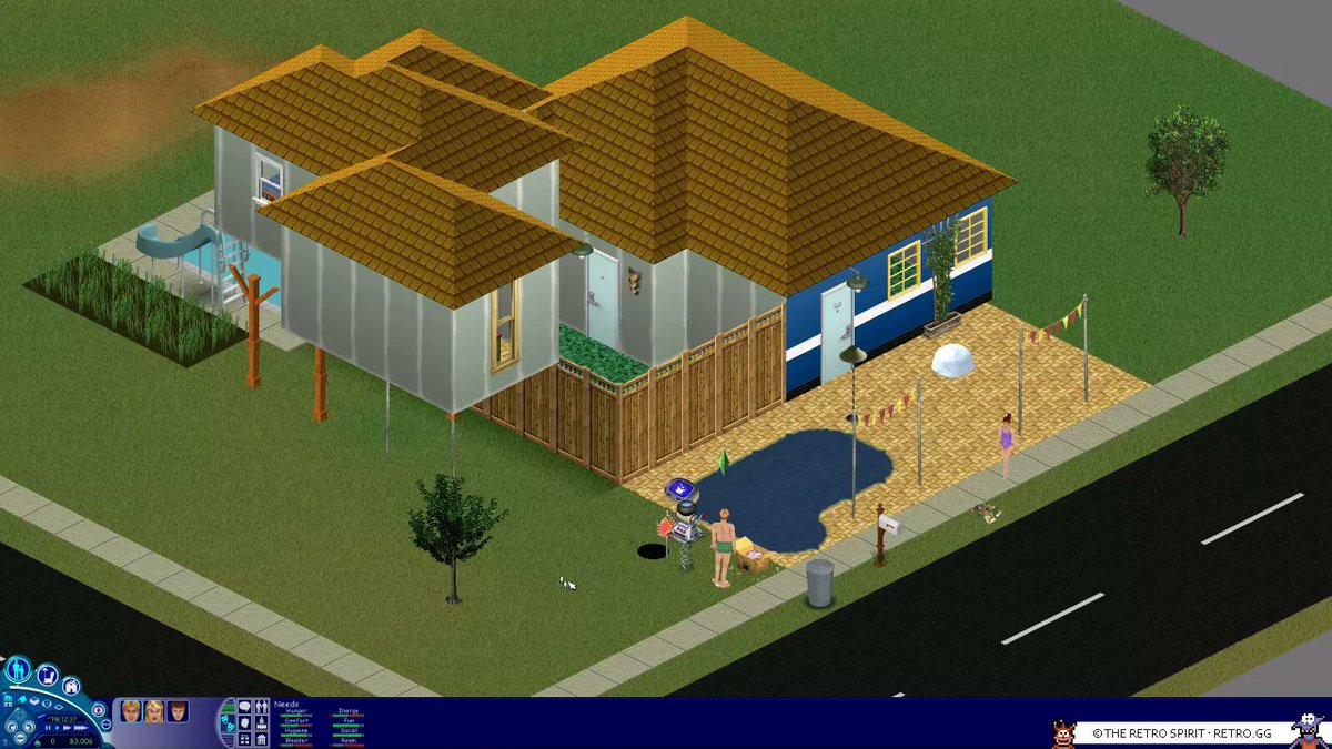 dosspirit's tweet photo. 12 Days of Christmas - Day 7🎄
Who thought controlling digital people around would be fun? Maxis of course when they released The Sims to worldwide acclaim in 2000. Build houses,create &amp; manage families and control their lives in The Sims (#Windows, 2000)!
https://t.co/7r4t3cBj8I https://t.co/UL77RrMvqE