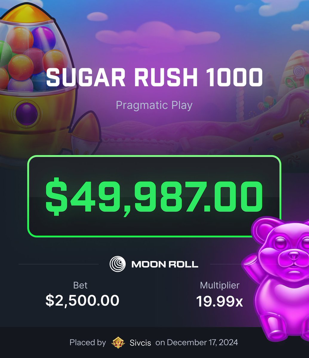 What a win! 🍬

🔄 100 FS to a random RT