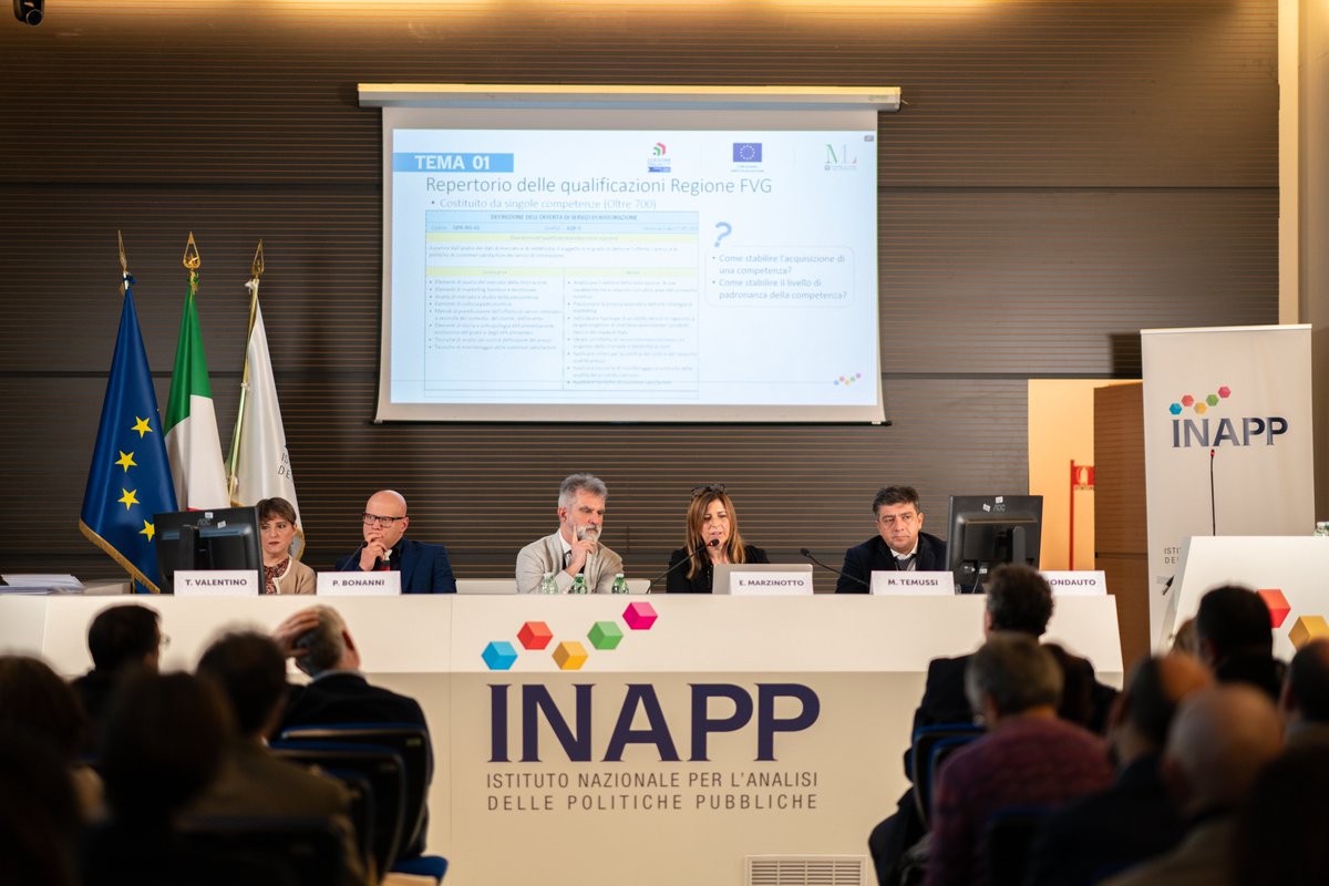 InappGov's tweet photo. Con le riflessioni di V.Caridi si conclude il seminario sull’#AtlantedelLavoro.
Due le tavole rotonde svolte: una tecnica, moderata da P.Severati; l’altra, strategica, coordinata dal presidente N.Forlani.
▶️ https://t.co/4aVbtIDEJg
#18dicembre #PNGiovaniDonneLavoro https://t.co/ebTdZongEU