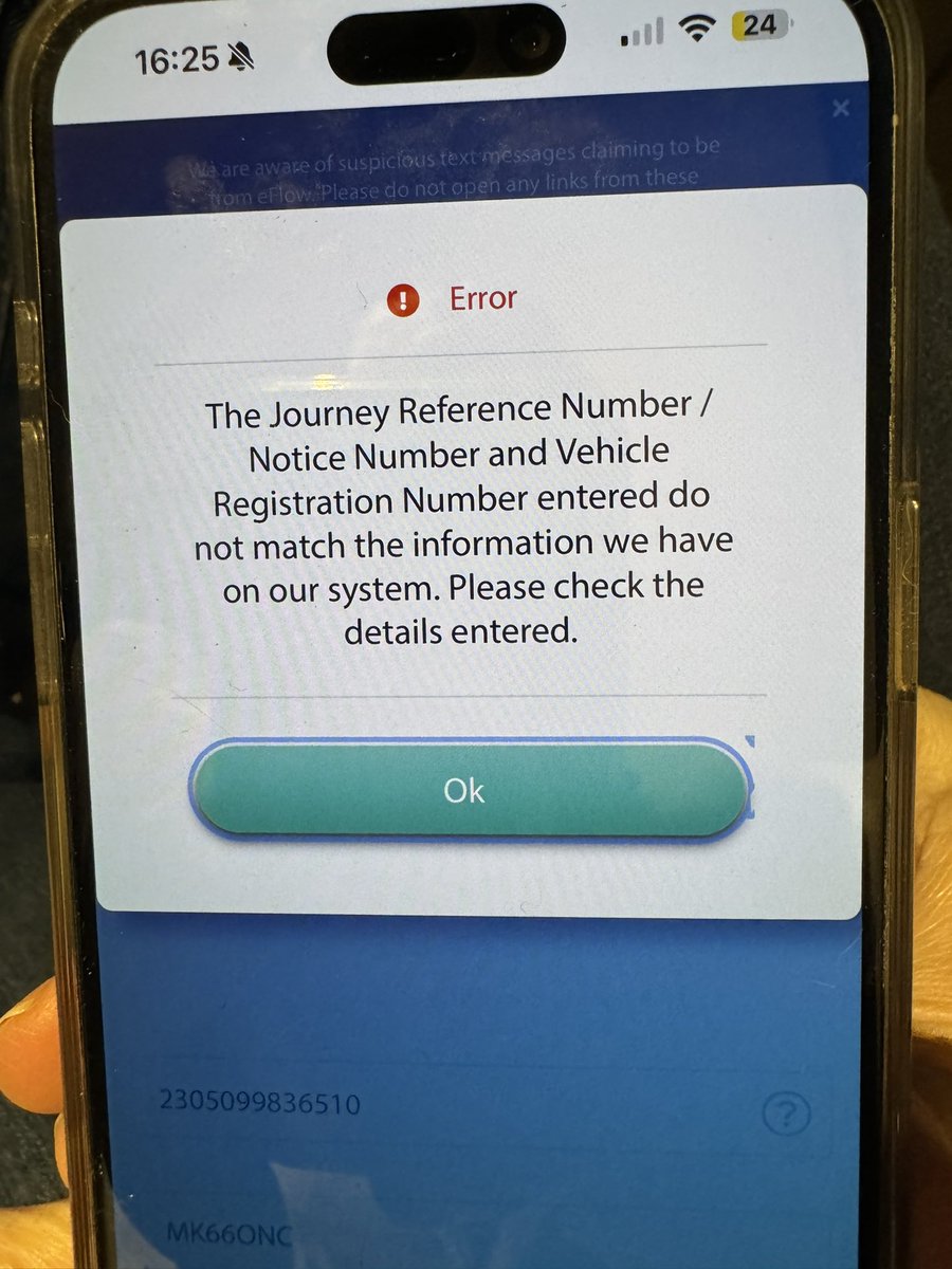 MonacoCapital's tweet photo. @eflow_freeflow Trying to pay a bill but keep getting this. https://t.co/gDZZz4GQ78