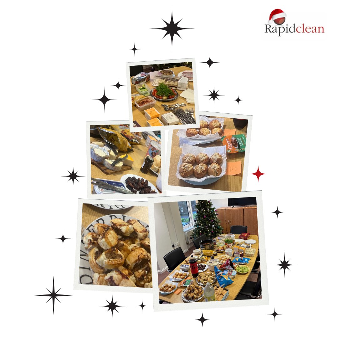 We had a Christmas buffet today! 🎄 Everyone chose an item of food to bring in and share at lunchtime today... I'm sure you'll all agree that we were spoilt for choice. 🤩