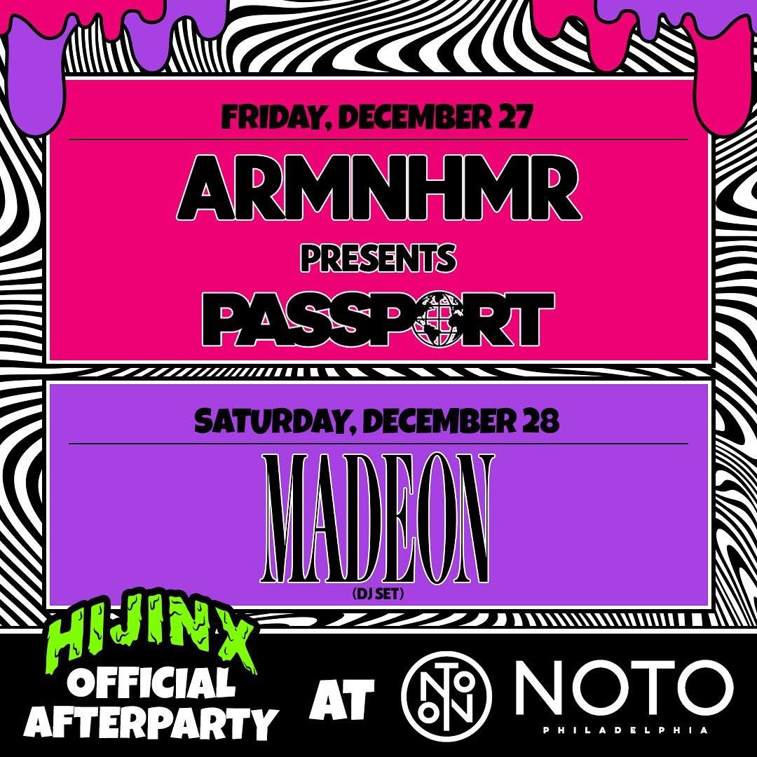 New DJ set on the 28th in Philly!