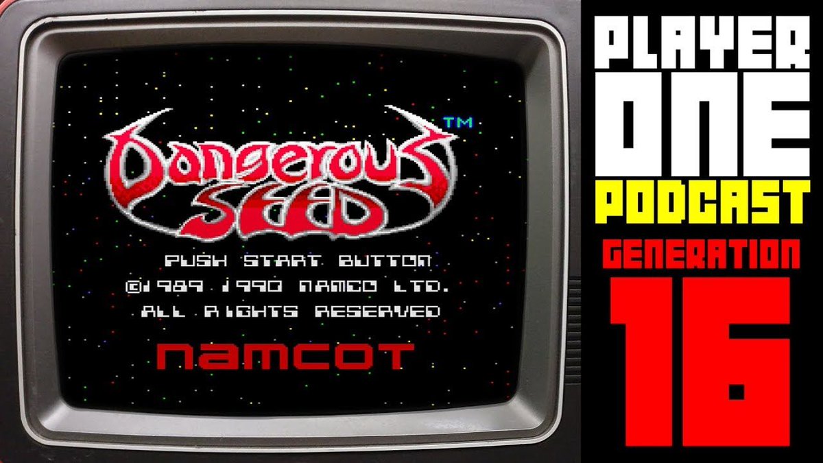 sewart's tweet photo. On this day in 1990 Namco released Dangerous Seed for the Sega Mega Drive. This port of an arcade shooter featured a pretty nifty power-up system, but unfortunately never made its way to the Genesis. #Sega #GenesisDoes #Generation16 https://t.co/gm8c9gFaiD https://t.co/waUNCfowv4