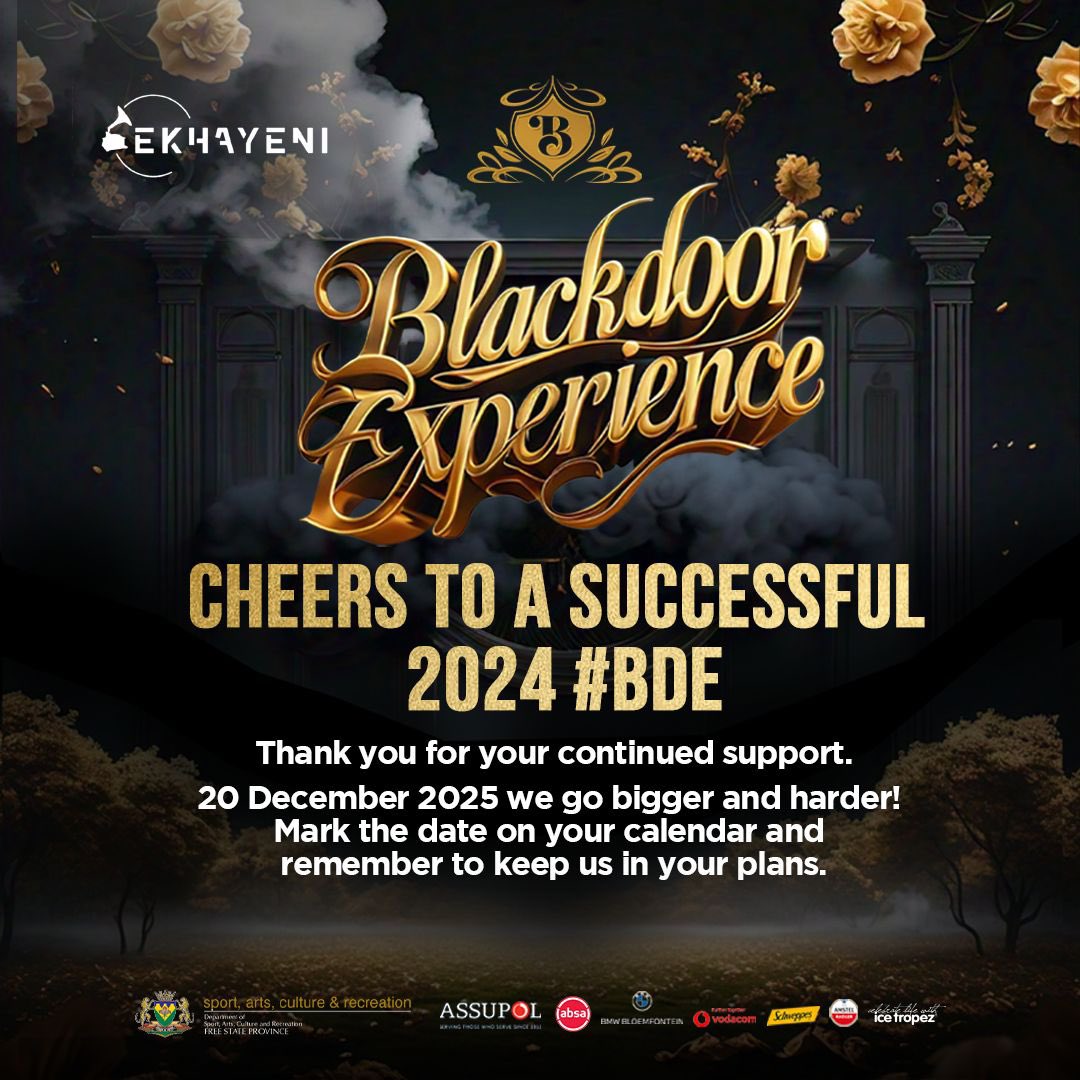 Thank you Bloemfontein ✨🔥