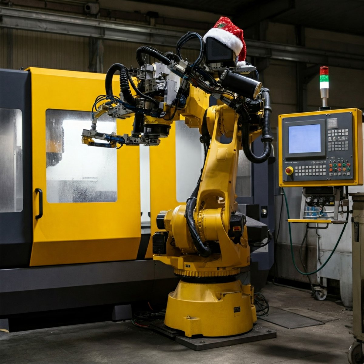 cncsolutionsllc's tweet photo. Boost CNC Efficiency!   

Ditch manual work with robotic automation. 
We improve accuracy, cut costs, &amp; unleash full potential. 

Let's chat: https://t.co/cZlqsD3ZIH

#cncmachining #robotics #manufacturing https://t.co/W9ypZ3IFiT