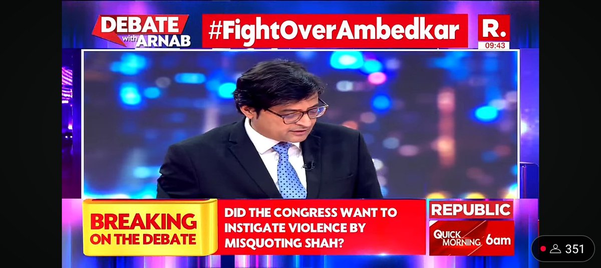 Gurleen03526614's tweet photo. #FightOverAmbedkar
Arnab sir the debates were fire. U fantastically moderated the debates I really loved it. Looks like something is coming up saw the promo on X very excited to see what is coming next. Gn tc bye C u luv u ✌️🐻❄️🫶🧿😊
#ArnabGoswami
@republic https://t.co/xHAgOuT8AZ