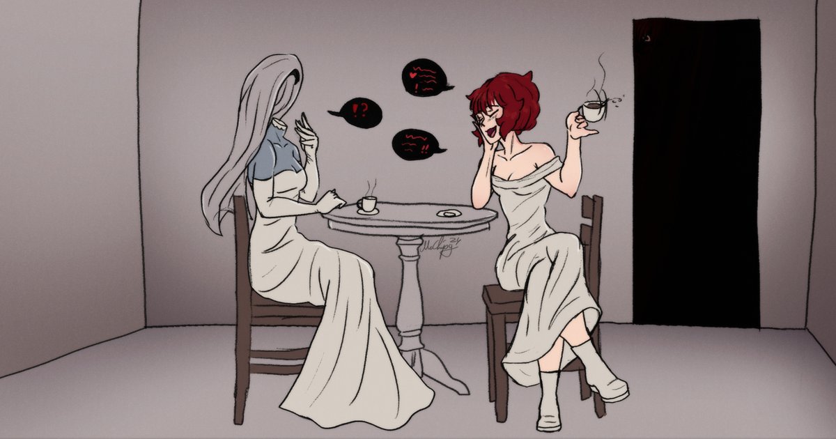McChipyArt's tweet photo. After a round of Gossip... (1/5)
#Homicipher #ζεεε #MsBride https://t.co/fEucnYrbBf