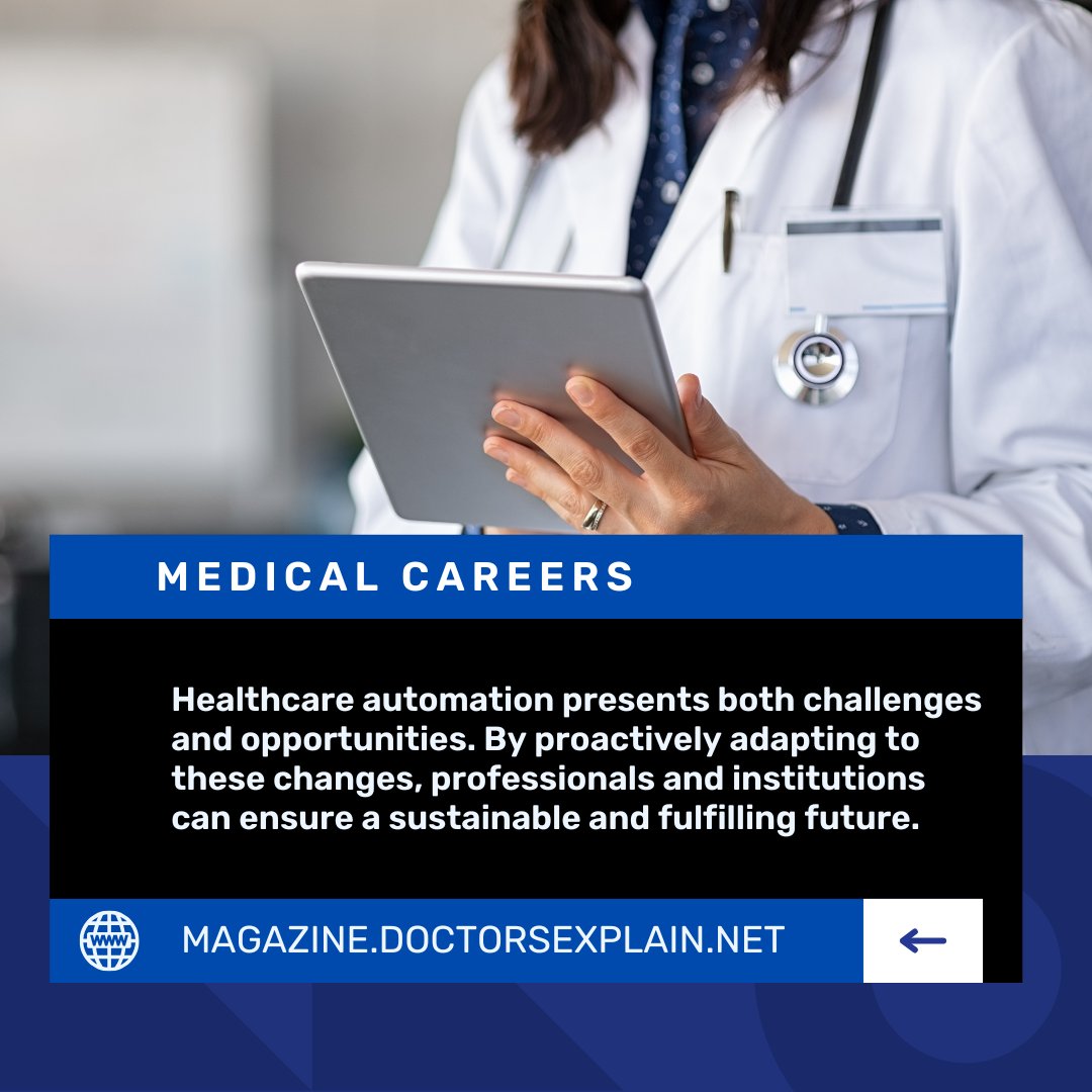 DocsExplainFM's tweet photo. Thriving in the Era of Healthcare Automation π€π₯
Automation is reshaping healthcare, bringing challenges and opportunities. More at https://t.co/OrxtkvERe1
#HealthcareAutomation #InnovationInHealthcare π‘π€ #ContinuousLearning #EthicalAutomation #FutureOfHealthcare https://t.co/Re0LXFo4wL