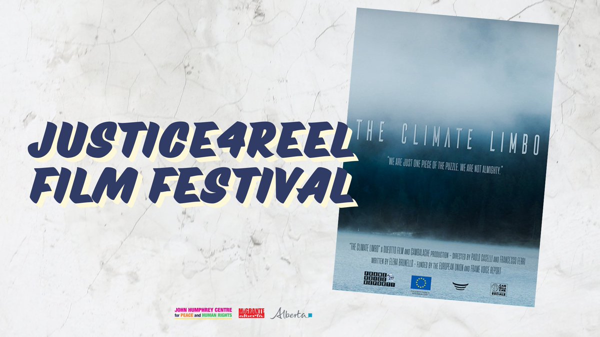 This is it! Join us tonight (18 Dec) for the final screening of 2024's #Justice4Reel. 𝘊𝘭𝘪𝘮𝘢𝘵𝘦 𝘓𝘪𝘮𝘣𝘰 is an insightful look at climate change issues. Free, open to all! 7 PM, <a href="/ckuaradio/">CKUA Radio</a>  (9804 Jasper Ave, #YEG). Also watch online!
Info: jhcentre.org/justice4reel-f…