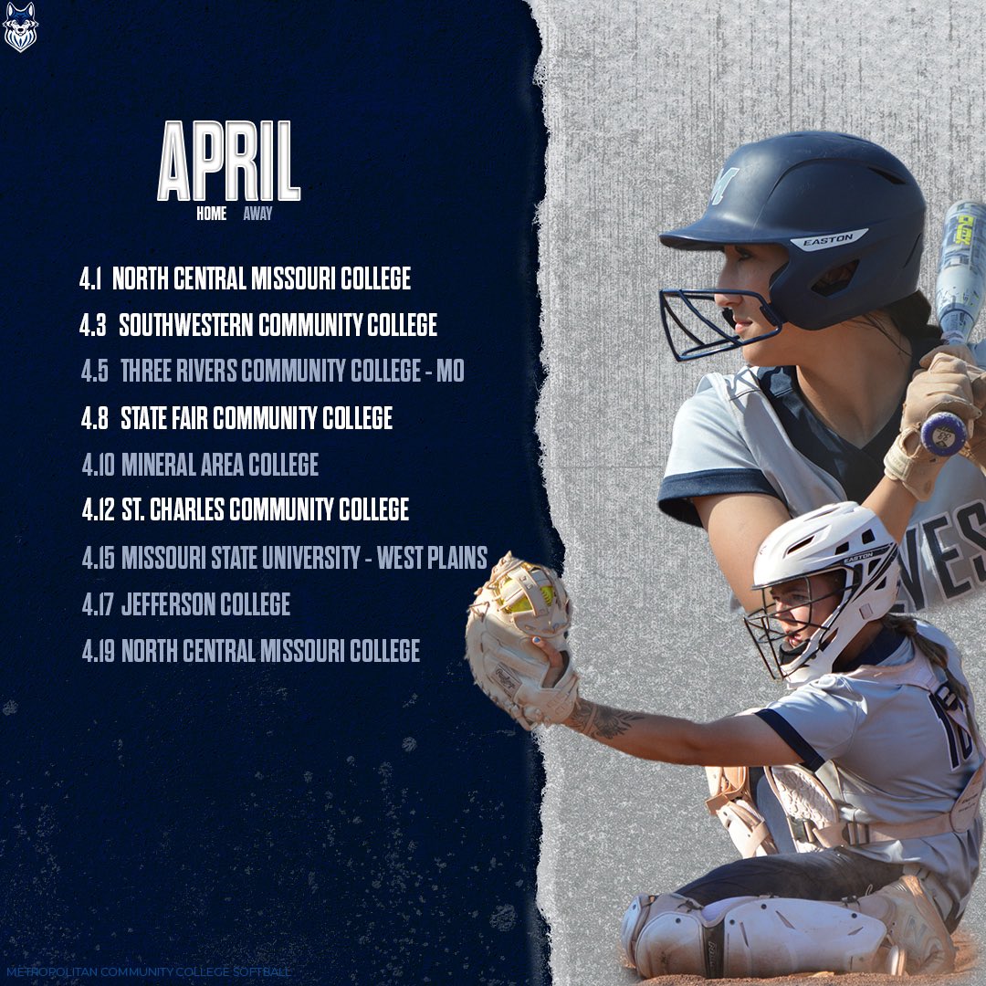 Our 2025 schedule🥎🐺