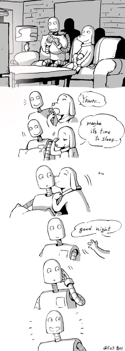 ロボドリネタバレ含 おやすみのキス 