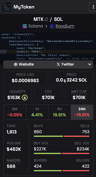 CryptoSlink's tweet photo. I think $MTK  its a hidden gem.

$GOAT 650M -> #FARTCOIN 905M

#AI16Z 885M -> $MTK ¿700K?

ANALYSE AND THINK ABOUT IT

CA: 

57NoQMMWe3nciM7mwDihoBPfGuG4zDA9DWuJHeiApump https://t.co/KgsiGgNshy
