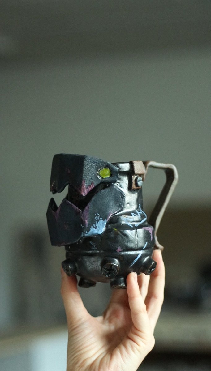 Et hop le pyromacheur de Jinx est fini 💕
J’ai plus qu’à relancer la saison 1 d’Arcane pour profiter du mug avec un énième marathon ✨