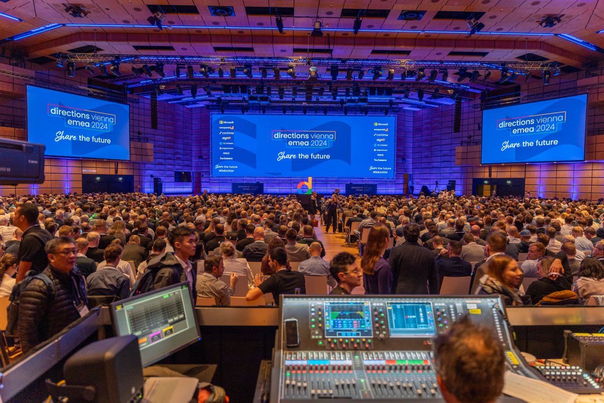 DirectionsEMEA's tweet image. 🙏 Thank you to the 3200 attendees who joined us at Directions #EMEA2024 in Vienna. Didn&apos;t you love the energy and vibe in that packed keynote room?

#EMEA2024 #DirectionsforPartners #MSDYN365BC #MSDYN365 #BusinessCentral #PowerPlatform