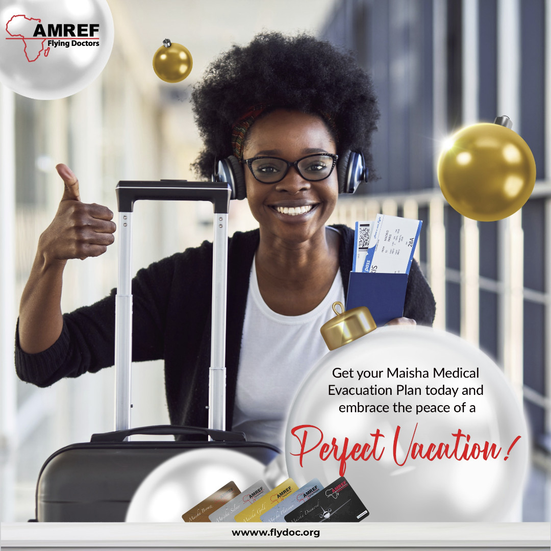 AMREFFlyingDocs's tweet photo. Ready to turn your getaway into a worry-free wonder? get your Maisha Medical Evacuation Plan today and embrace the peace of a perfect vacation! https://t.co/Oo5mHDc9Mg
#TravelSmart #PeacefulGetaway #SecureNow https://t.co/OVL8vkHSMj