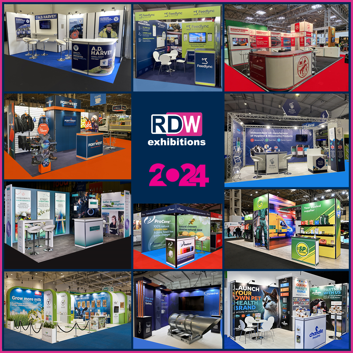 RDWExhibitions's tweet image. ⭐Wow, what a year! So many exhibition stands built! Are you looking for a new stand supplier in 2025?  We can work with you to create the perfect tailored solution💡 
#ExhibitionStands #ExhibitionDesign #StandBuilder #ExhibitYourBusiness #ExhibitionIndustry #2025Events