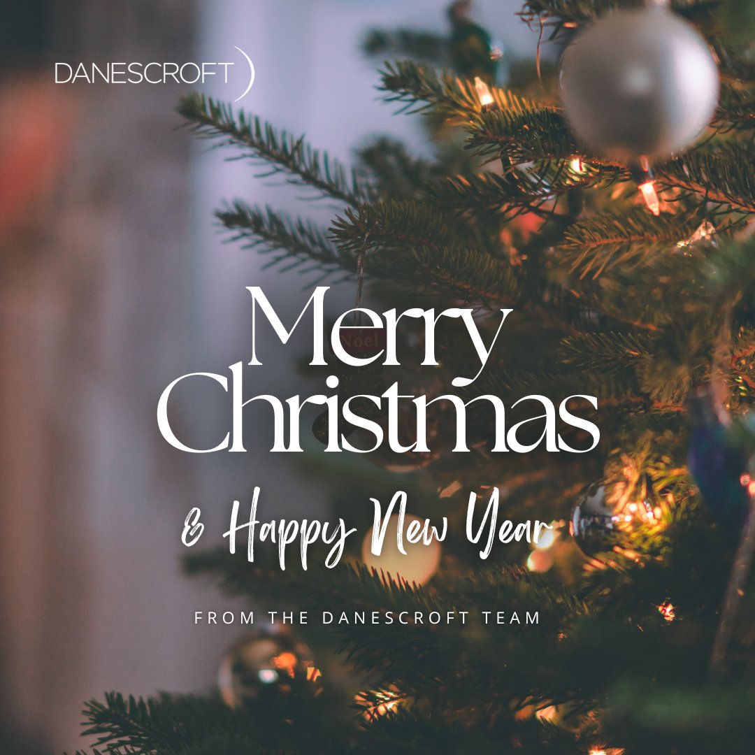 From everyone at Danescroft, we hope you have a very Merry Christmas and a Happy New year!