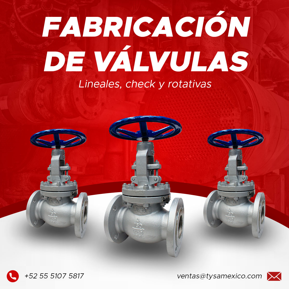 💥 ¡Tenemos la #válvula que necesitas! Contamos con equipos para regular agua, gas, minerales, químicos y otras aplicaciones exigentes.

🔎 Pregunta por nuestra línea:  bit.ly/3QYaZbh