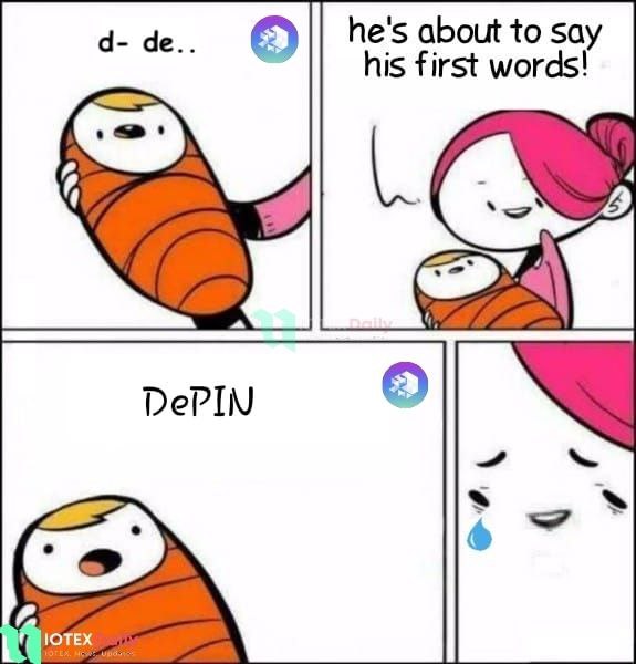 Just overheard a little one attempting to say 'DePIN' but it sounded more like 'DePenguin' 😂 

Looks like we have a future member making DePINForEveryone a reality 💪