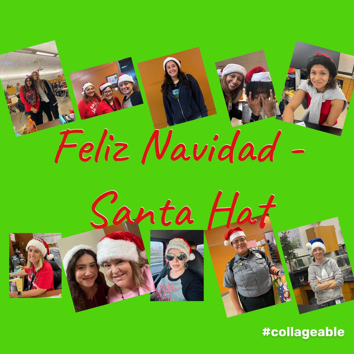 MaryJoJohnson85's tweet photo. Frliz Navidad- Santa Hay Day 🎅🏻🎄#24hornetschristmas #wearehornetfam #hornetpride #TogetherWeCan #echshornets #Leo https://t.co/YE3AigUj5p