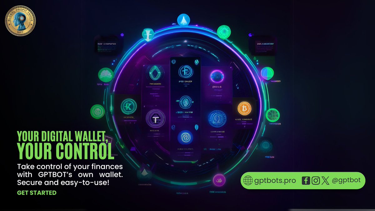 gptbottrade's tweet photo. Your Digital Wallet, Your Control!
#GPTBOT #CryptoUtility #BlockchainTechnology #CryptoRevolution #BinanceSmartChain #UtilityPayments #DeFi #CryptoInnovation #SecureTransactions #TokenEconomy #CryptoCommunity #TokenBurn #DeflationaryToken #CryptoWallet #StakingRewards #Crypto https://t.co/5ODZFRzWrk