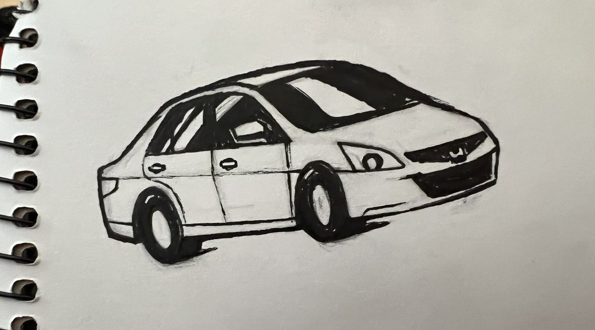 2ZRolla's tweet image. I asked two friends which cars I should try drawing...

7th gen Accord - ok easy enough
Toyota 2000GT - oh god oh fuck