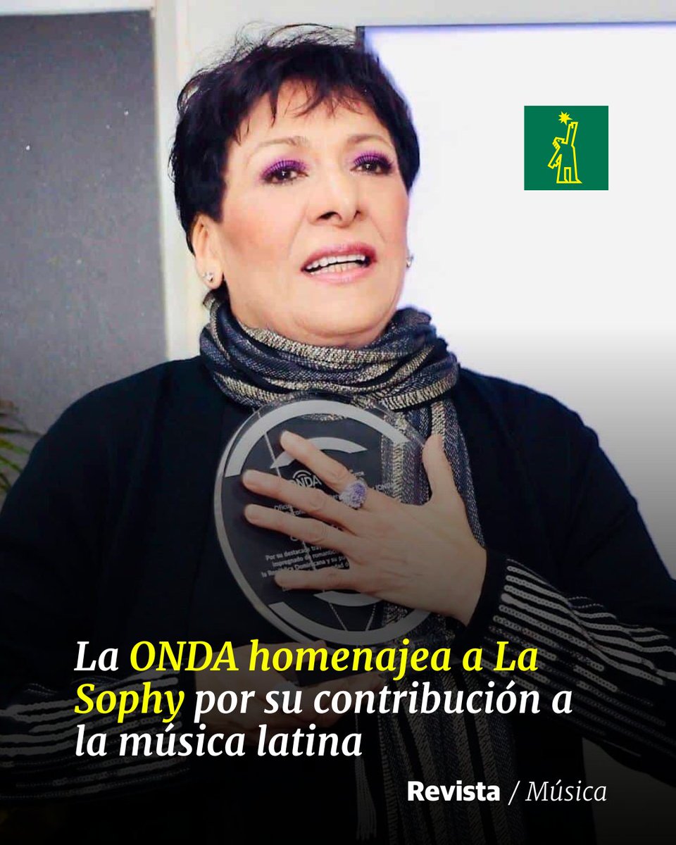 DiarioLibre's tweet photo. 🎶 | #MúsicaDL | El director general de la ONDA, licenciado José Ruben Gonell Cosme, destacó las cualidades excepcionales de Sophy, resaltando su capacidad para conectar con diversos públicos
🔗https://t.co/X4S4FhpW0Z
#DiarioLibre #ONDA #Homenaje #LaSophy https://t.co/aj2ddVDGcr