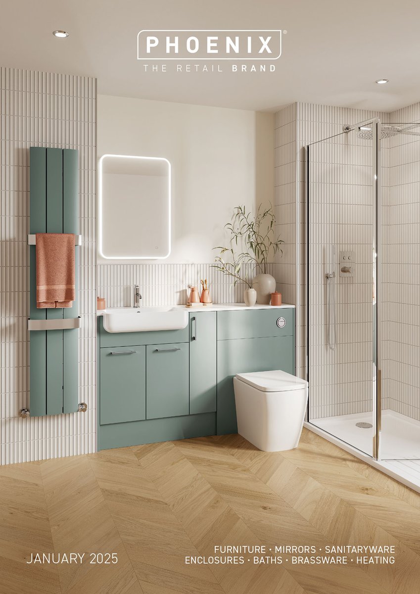 Phoenix_Leeds's tweet photo. NEW January 2025 Brochure
Phoenix have expanded our products to reflect the ever-changing tastes within the bathroom sector.
We have introduced several new on-trend products including:
• Additional sizes on X-Slate Shower Trays
• New Pensato Enclosure
https://t.co/oU4TJgrZAo https://t.co/fAYxQ6ZXSW