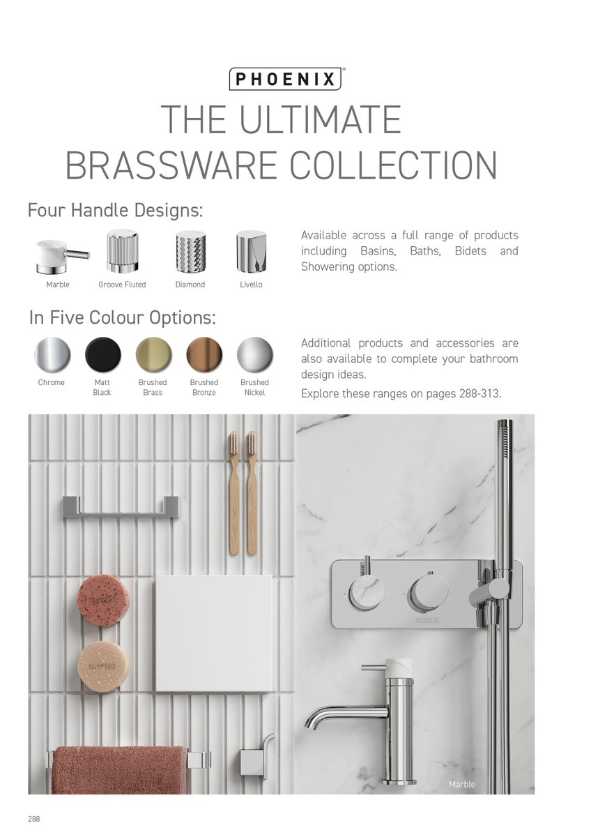 Phoenix_Leeds's tweet photo. NEW January 2025 Brochure
Phoenix have expanded our products to reflect the ever-changing tastes within the bathroom sector.
We have introduced several new on-trend products including:
• Additional sizes on X-Slate Shower Trays
• New Pensato Enclosure
https://t.co/oU4TJgrZAo https://t.co/fAYxQ6ZXSW