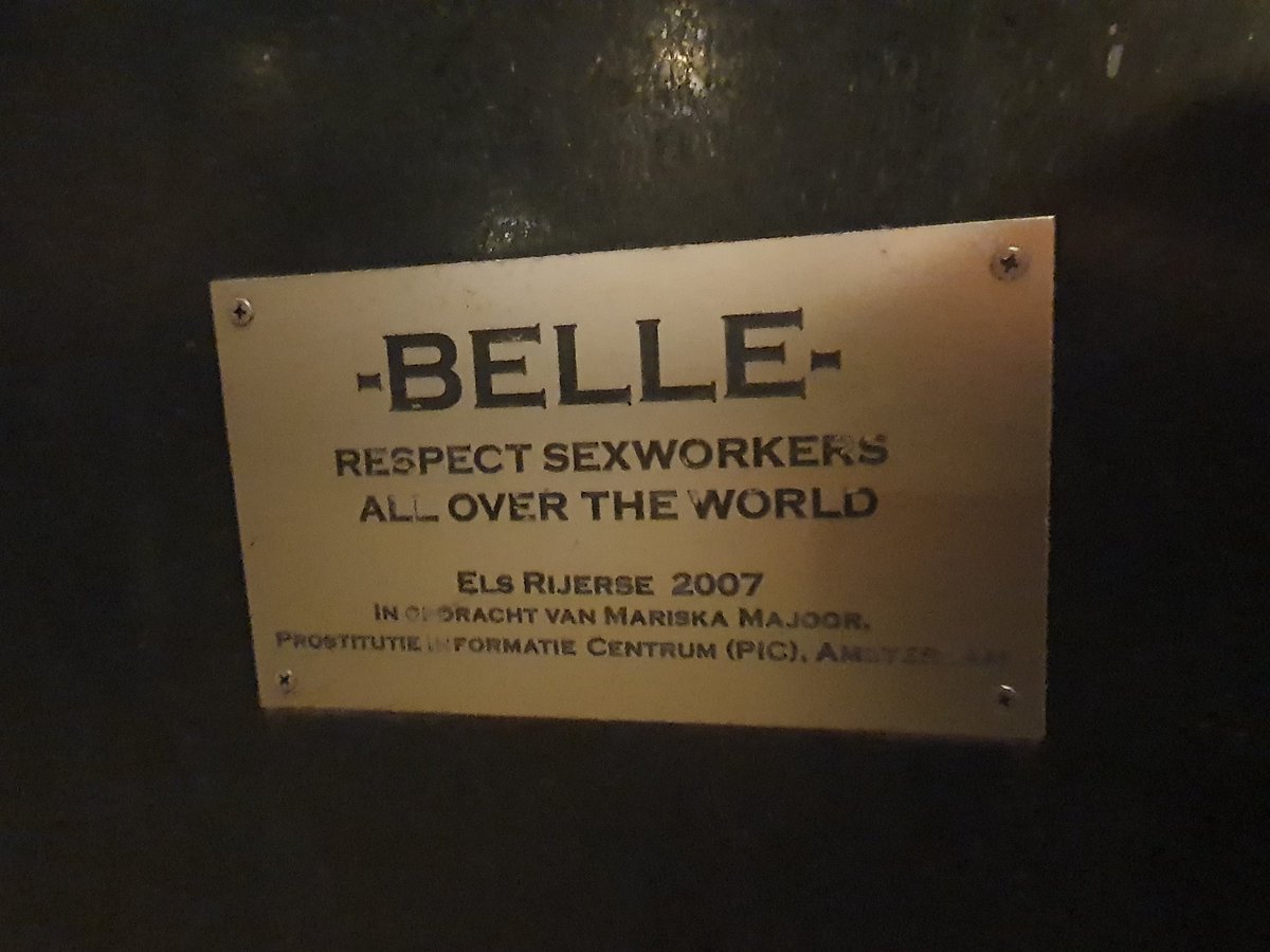 We had a beautiful #17Dec evening together at PIC and at Belle (our sex worker statue) in Amsterdam. With community and allies, warm and strong speeches, candles and flowers from us and others, drinks and snacks and lots of good conversation and solidarity. 
#IDEVASW #RLD