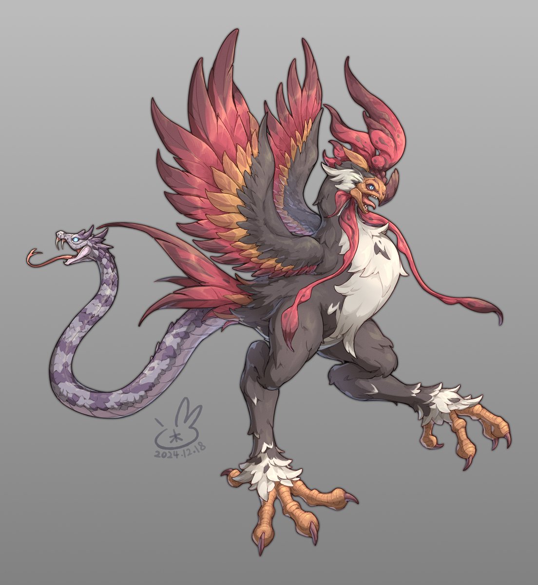Xoty_233's tweet photo. 🐔basilisk.🐍#zekkai https://t.co/hOROAL5HP4