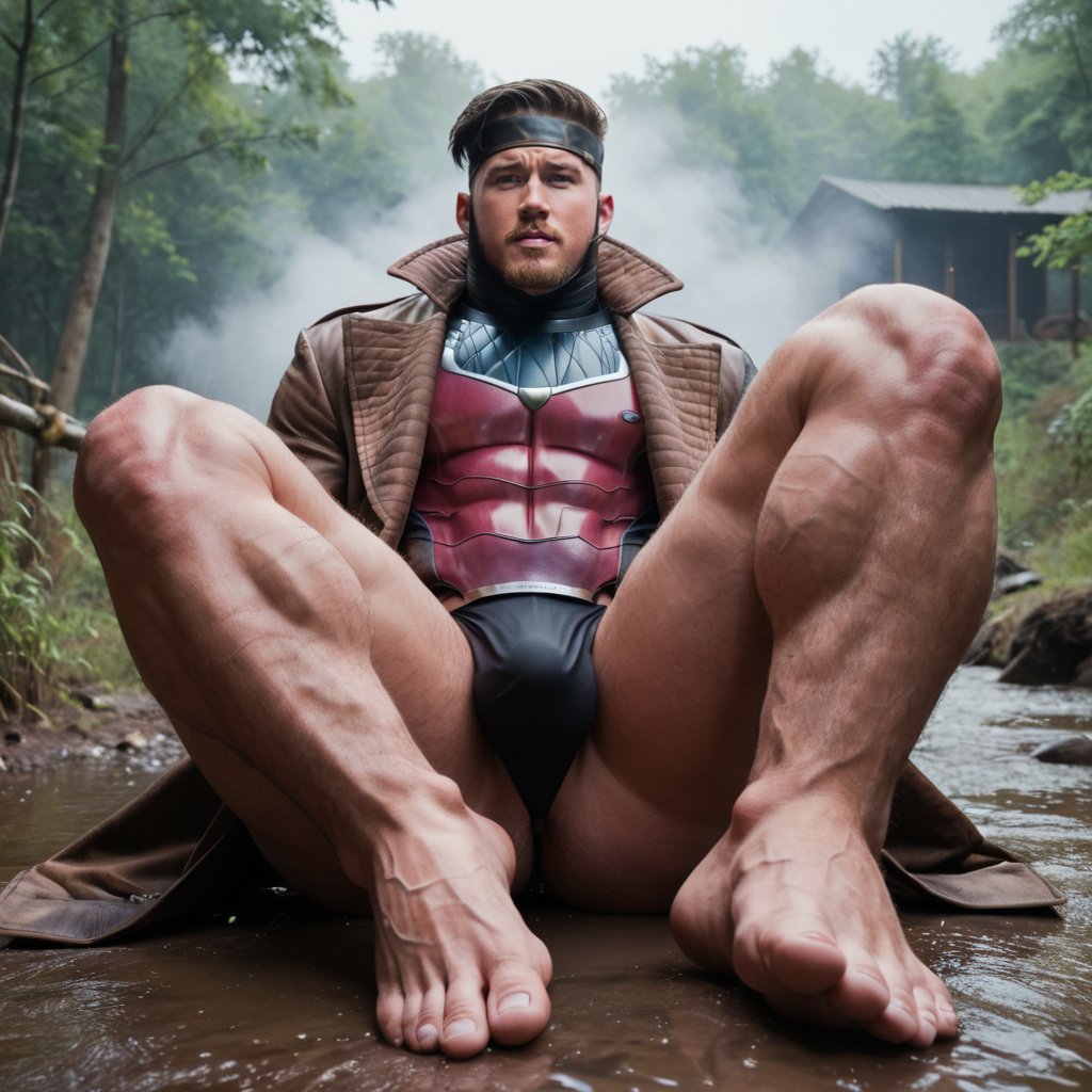 tealfeet's tweet photo. #aiart #gambit #feet #bara https://t.co/19Yb7xJGfJ