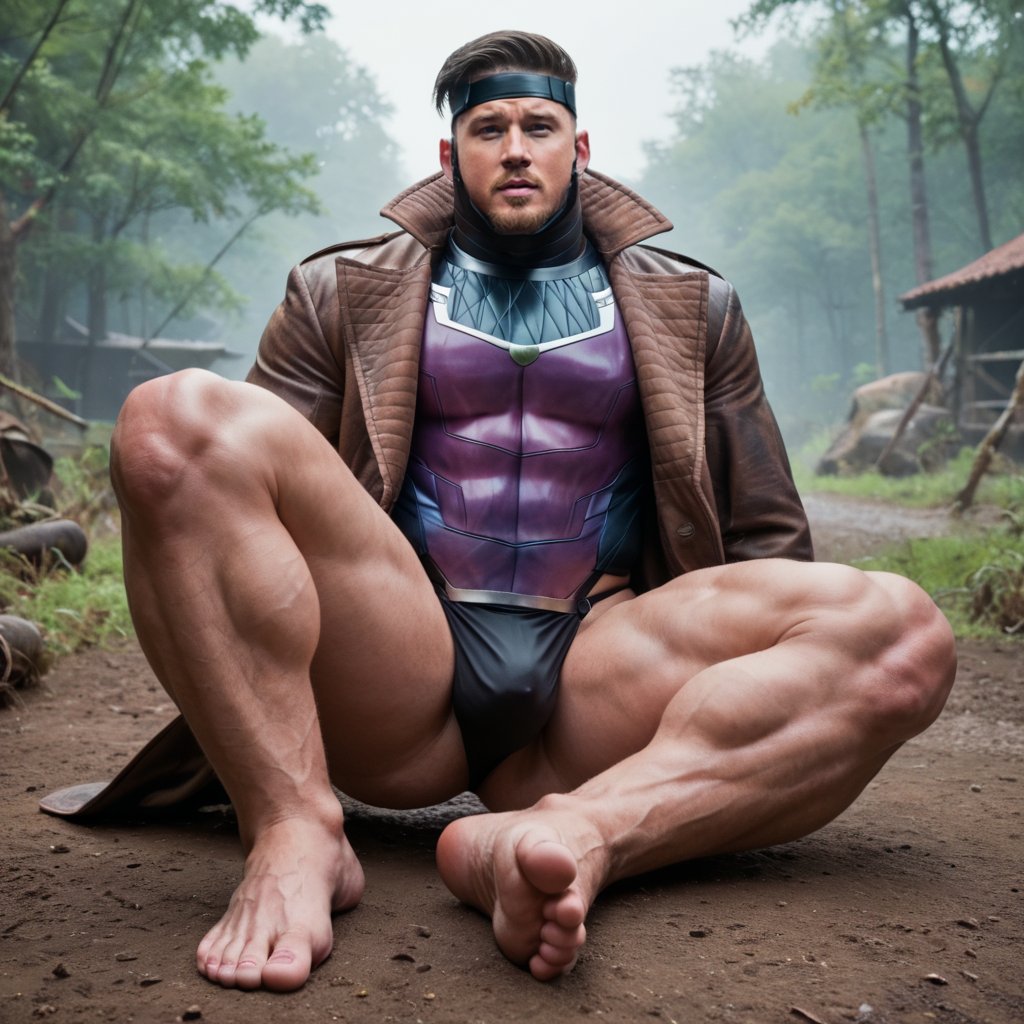 tealfeet's tweet photo. #aiart #gambit #feet #bara https://t.co/19Yb7xJGfJ