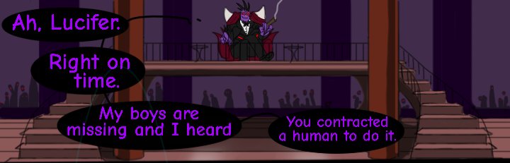 JLW2386's tweet photo. For the World, pg 57/?

A #hazbinhotel #radioapple #fancomic

Whew, sorry for the delay everyone, thank you for waiting!

 I've been job hunting and it's hard to focus. Slap the holidays on top of that and perfect storm. 

#HazbinHotelLucifer https://t.co/qf5s97Gm3t