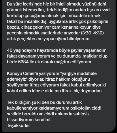 magdurerkek's tweet photo. Aldatılan ve boşanma davası açan erkek bir takipçimize, "kadının beyanı esastır" yoluyla yaşatılan elektronik kelepçe zulmü.

Daha önce bu durumu yaşayan veya bu konu hakkında itiraz yollarını bilenler varsa bu gönderi altından ya da DM yoluyla destek olabilir mi ?

#magdurerkek https://t.co/xvTvsBMQnq