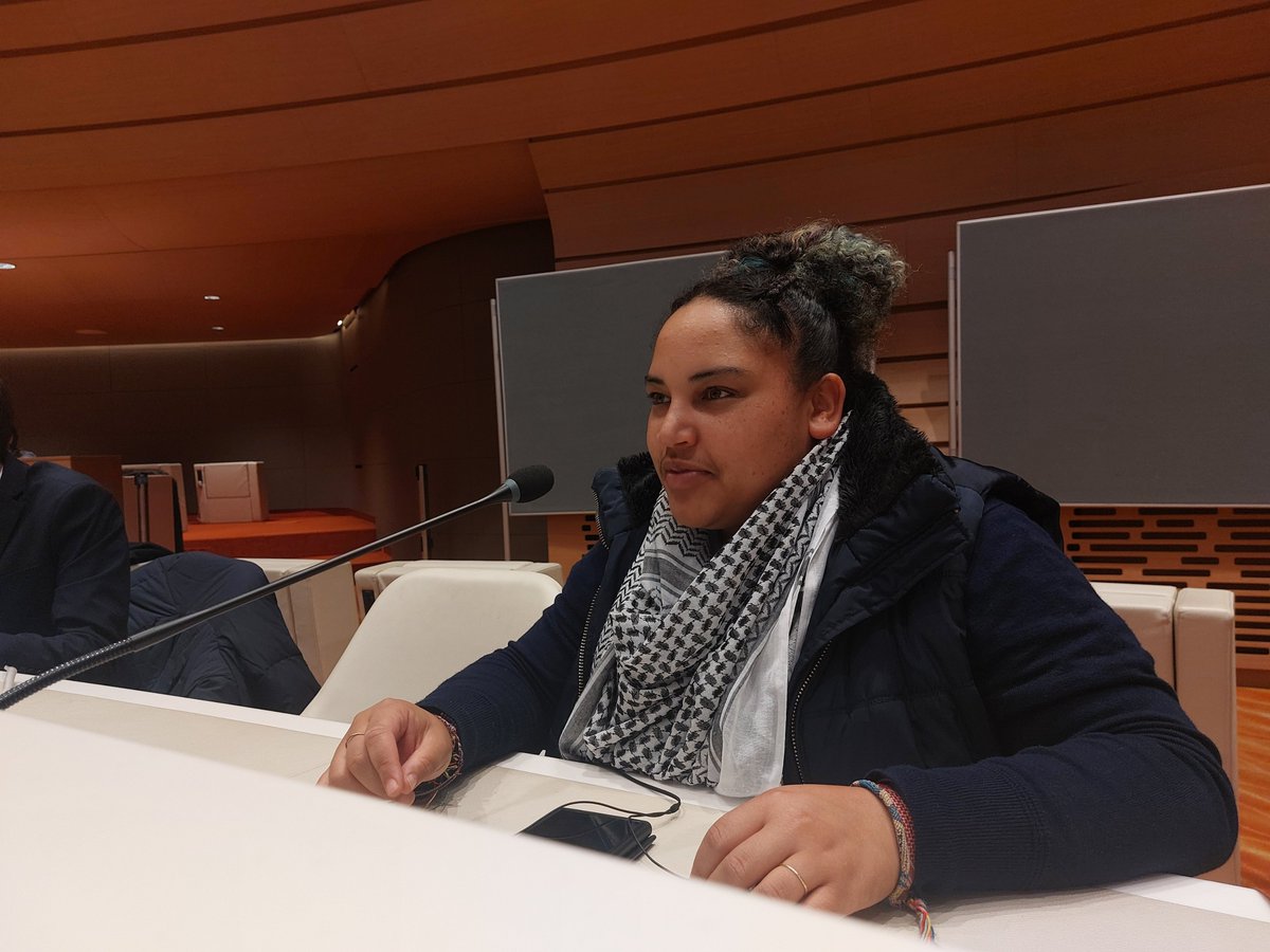 "Meaningful consultations aren't enough to guarantee the respect for the right to participation of affected populations so these meaningful consultations need to also be mandatory in the #BindingTreaty."

- Maxine Bezuidenhout <a href="/MsMaxBez/">Melanin MermaidMagic</a> <a href="/AIDC_RSA/">Alternative Information and Development Centre</a>
