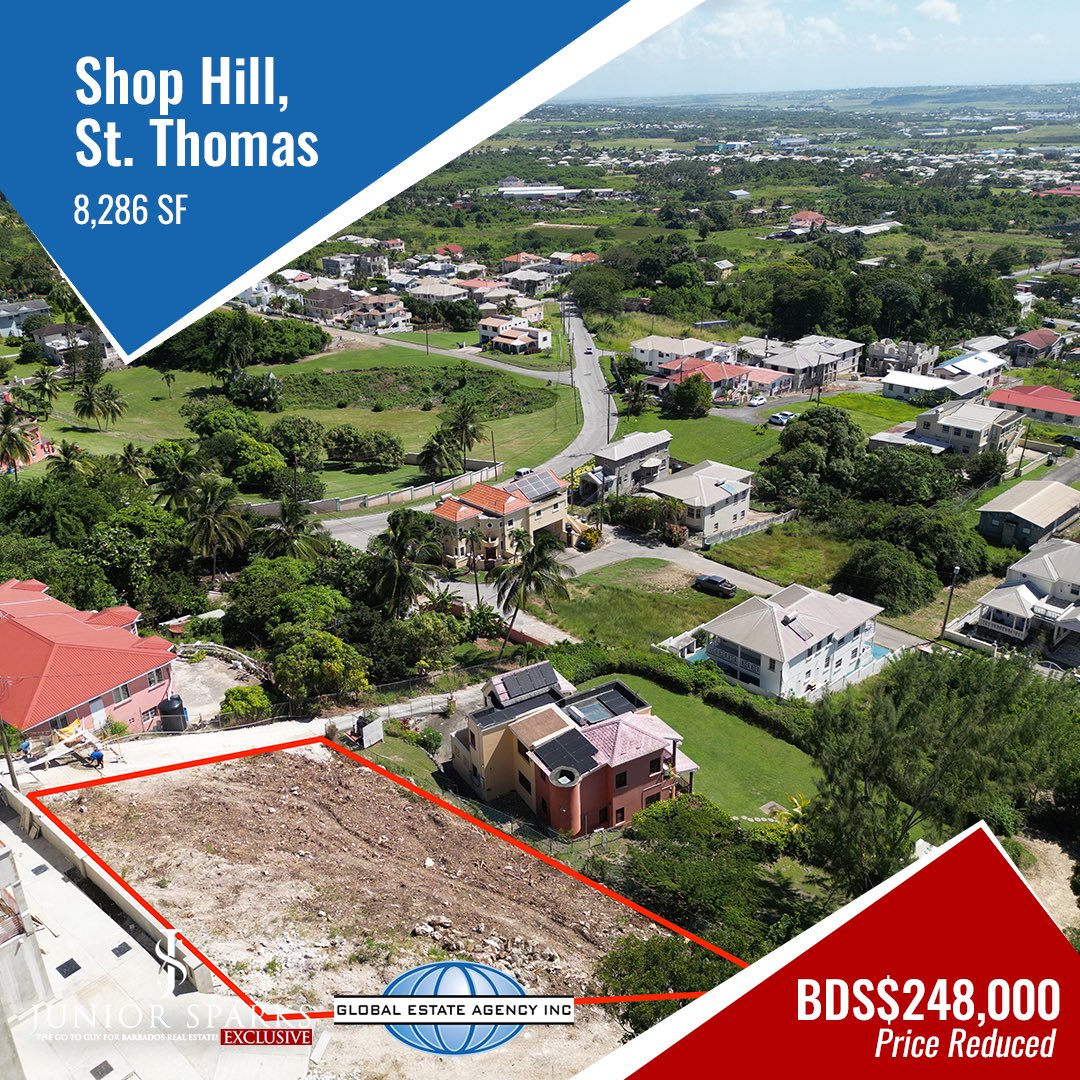 Searching for a plot of land⁉️ Check out some of our options for sale👌🏾

Visit our website for other listings or contact one of our friendly team members today😊⁣⁣
⁣
📲 246-426-9469⁣⁣⁣
🖥 globalestateagency.net⁣

#barbados #barbadosrealestate #caribbeanrealestate